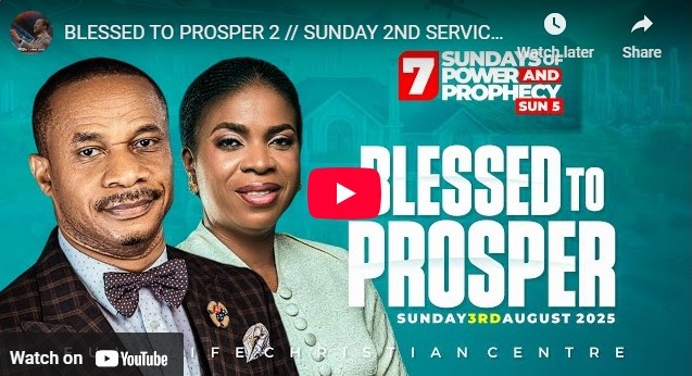 Blessed to prosper
